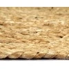 Stalo kilimėliai, 6 vnt., natūral. sp., 38cm, džiutas, apvalūs