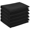 Stalo skraistė 5 vnt. Apvali Tamsiai pilka Ø 180 cm