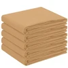 Stalo skraistė 5 vnt. Smėlio 140 x 200 cm Poliesteris