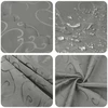 Stalo skraistė 5 vnt. Stačiakampio Šviesiai pilka 110 x 140 cm