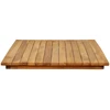 Stalo viršus 100 x 50 x 3,5 cm Stačiakampio Kieto teka medžio