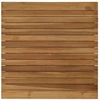 Stalo viršus 60 x 60 x 3,5 cm Kvadrato Kieto teka medžio