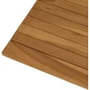 Stalo viršus 80 x 80 x 3,5 cm Kvadrato Kieto teka medžio
