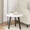 Stalo viršus Balta Ø 50 x 1,5 cm Apdirbta mediena