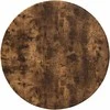 Stalo viršus Dūminio ąžuolo Ø 40 x 1,5 cm Apdirbta mediena