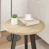 Stalo viršus Sonoma ąžuolas Ø 40 x 1,5 cm Apdirbta mediena