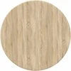 Stalo viršus Sonoma ąžuolas Ø 50 x 1,5 cm Apdirbta mediena