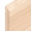 Stalviršis, 100x40x(2-4)cm, neapdorotas ąžuolo medienos masyvas