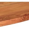 Stalviršis, 100x50x3,8cm, akacijos masyvas, ovalo formos
