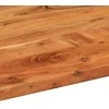 Stalviršis, 120x60x3,8cm, akacijos masyvas, ovalo formos