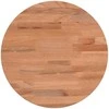Stalviršis, 30x1,5cm, bukmedžio medienos masyvas, apskritas