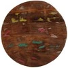 Stalviršis, 60x3,8cm, perdirbtos medienos masyvas, apskritas