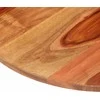 Stalviršis, 70cm, akacijos medienos masyvas, apskritas, 15–16mm