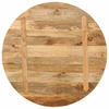 Stalviršis, 90x3,8cm, mango medienos masyvas, apskritas