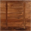 Stalviršis, 90x90x2,5 cm, kvadratinis, perdirbtos medienos masyvas