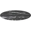 Stalviršis, juodas, 50x0,8cm, grūdintas stiklas