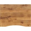 stalviršis su išlenkta 110x80x2,5 cm medžio masyvo grubus mango