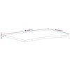 stalviršis su išlenkta 80x50x2,5 cm medžio masyvo grubus mango