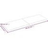 Stalviršis, šviesiai rudas, 180x60x(2-4) cm, medienos masyvas