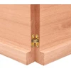 Stalviršis, šviesiai rudas, 180x60x(2-4) cm, medienos masyvas