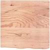 Stalviršis, šviesiai rudas, 60x60x(2-4) cm, medienos masyvas