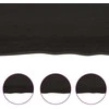 Stalviršis, tamsiai rudas, 120x40x(2-6) cm, ąžuolo masyvas