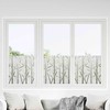 Elektrostatinė langų plėvelė Bambuko raštas 60 x 500 cm PVC