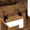 Podiumas su ratu Senas medis 55 x 55 x 107 cm Apdirbta mediena