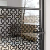 Stiklinės durys 93 x 3,5 x 201,5 cm Aliuminis Juoda