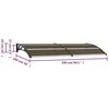 Stogelis durims, 240x100cm, PC