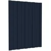 Stogo plokštė 12 pcs Antracito 60 x 45 cm Galvanizuotas plienas