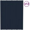 Stogo plokštė 12 pcs Antracito 60 x 45 cm Galvanizuotas plienas