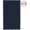 Stogo plokštė 12 pcs Antracito 80 x 45 cm Galvanizuotas plienas