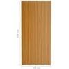 Stogo plokštė 12 pcs Natūrali 100 x 45 cm Galvanizuotas plienas