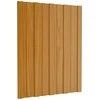 Stogo plokštė 12 pcs Natūrali 60 x 45 cm Galvanizuotas plienas