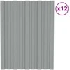 Stogo plokštė 12 pcs Pilka 60 x 45 cm Galvanizuotas plienas