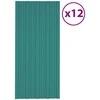 Stogo plokštė 12 pcs Žalia 100 x 45 cm Galvanizuotas plienas