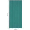 Stogo plokštė 12 pcs Žalia 100 x 45 cm Galvanizuotas plienas