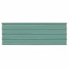 Stogo plokštė 12 pcs Žalia 129 x 45 cm Galvanizuotas plienas