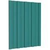 Stogo plokštė 12 pcs Žalia 60 x 45 cm Galvanizuotas plienas