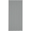 Stogo plokštė 12 vnt. Pilka 100 x 45 cm Galvanizuotas plienas