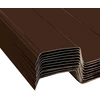 Stogo plokštė 12 vnt. Ruda 129 x 45 cm Galvanizuotas plienas