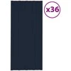 Stogo plokštė 36 pcs Antracito 100 x 45 cm