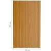 Stogo plokštė 36 pcs Natūrali 80 x 45 cm Galvanizuotas plienas