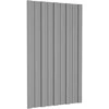 Stogo plokštė 36 pcs Pilka 80 x 45 cm Galvanizuotas plienas