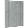 Stogo plokštė 36 pcs Sidabrinė 60 x 45 cm Galvanizuotas plienas