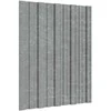 Stogo plokštė 36 pcs Sidabrinė 60 x 45 cm Galvanizuotas plienas
