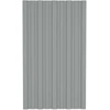 Stogo plokštė 36 vnt. Pilka 80 x 45 cm Galvanizuotas plienas