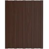 Stogo plokštė 36 vnt. Ruda 60 x 45 cm Galvanizuotas plienas