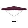 Skėtis nuo saulės Bordo raudona 351 x 250 x 253 cm
